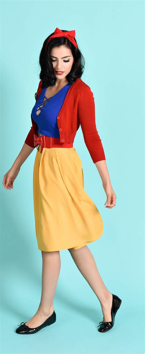 disney snow white adult costume|modern day snow white outfit.